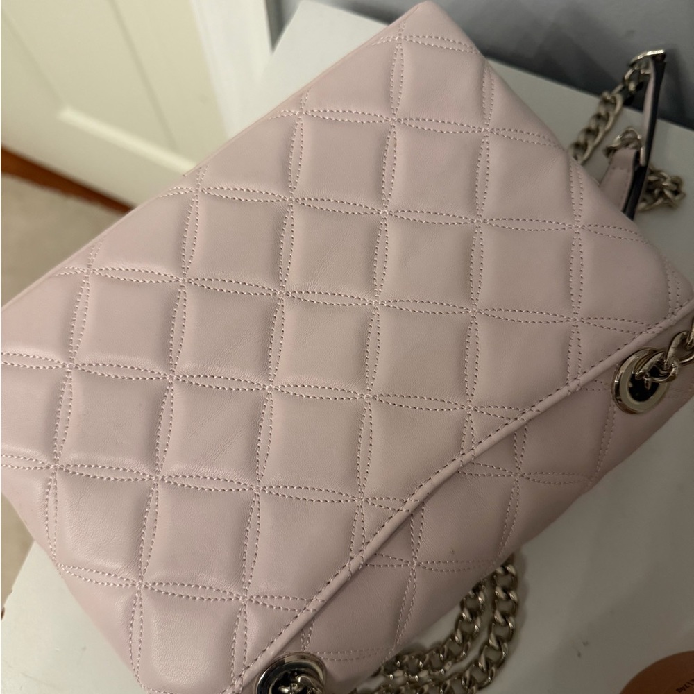 Kate Spade Blush Quilted Shoulder Bag - Picture 8 of 9